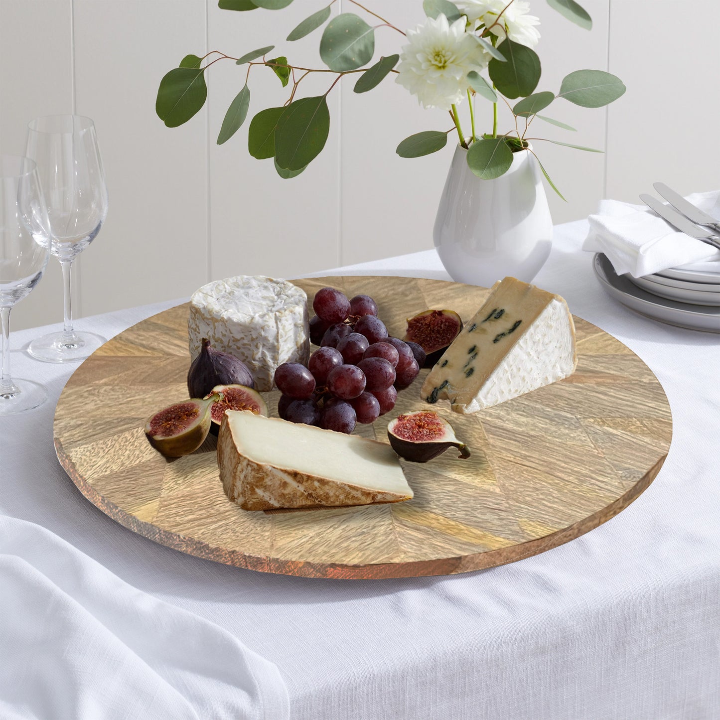 Mango wood Lazy Susan