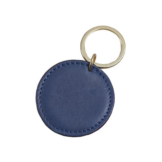 Round Keychain Blue