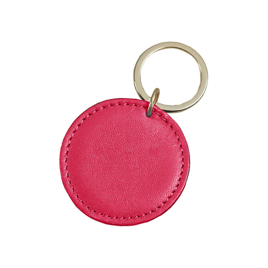 Round Keychain Pink
